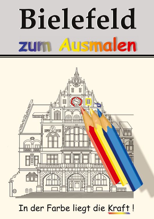 Produktbild: Bielefeld zum Ausmalen