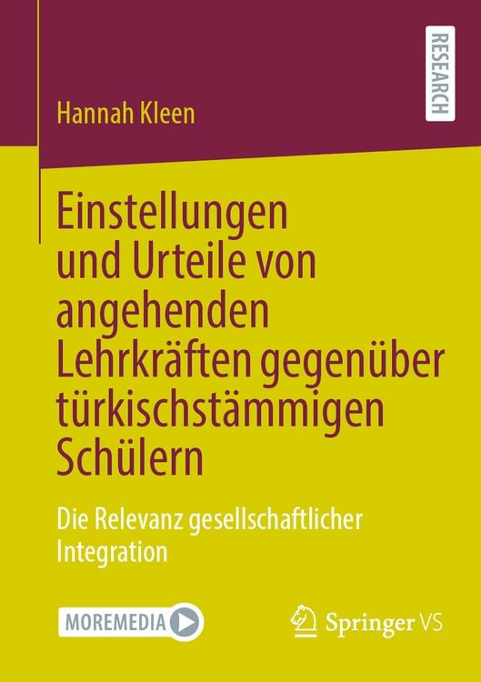 Produktbild: Einstellungen und Urteile von angehenden Lehrkr&auml;ften gegen&uuml;ber t&uuml;rkischst&auml;mmigen Sch&uuml;lern