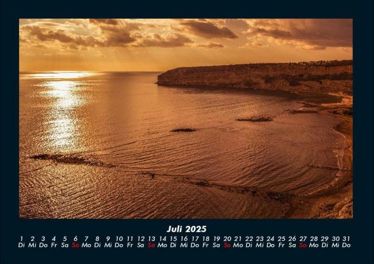 Produktbild: Landschaftskalender 2025 Fotokalender DIN A4