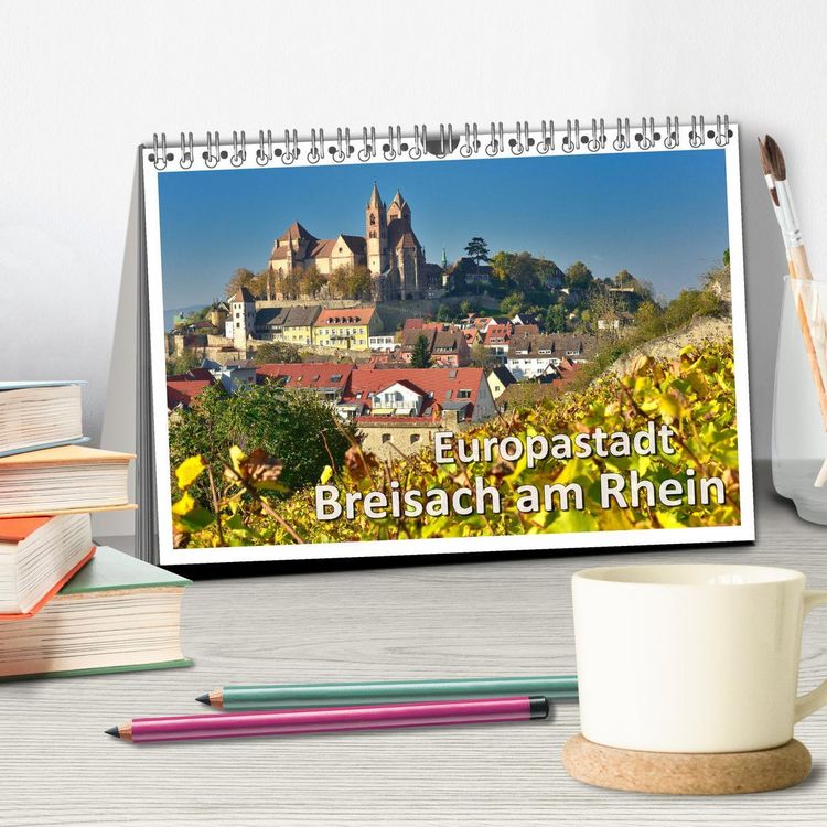 Produktbild: Europastadt Breisach am Rhein (Tischkalender 2026 DIN A5 quer), CALVENDO Monatskalender