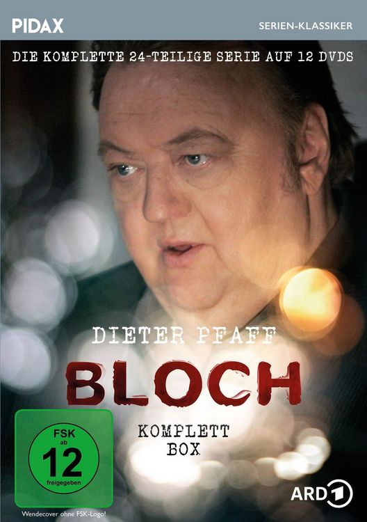 Produktbild: Bloch - Komplettbox / Die komplette 24-teilige Serie mit Dieter Pfaff (Pidax Serien-Klassiker) [12 DVDs]