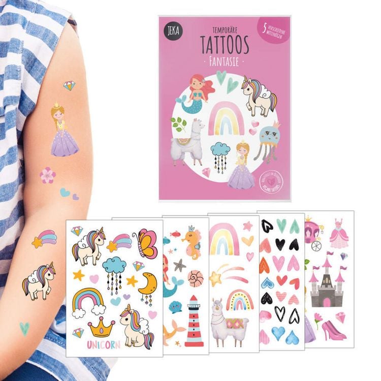 Produktbild: Tempor&auml;re Tattoos Fantasie