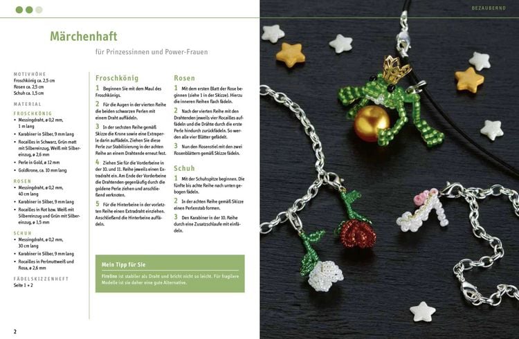 Produktbild: Zauberhafte Perlen-Charms (kreativ.kompakt)