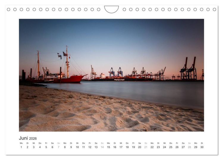 Produktbild: Hamburger Perlen (Wandkalender 2026 DIN A4 quer), CALVENDO Monatskalender