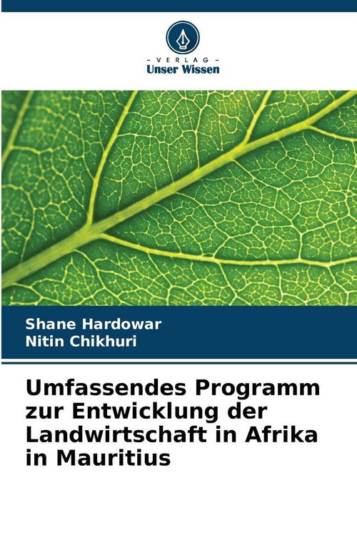 Produktbild: Umfassendes Programm zur Entwicklung der Landwirtschaft in Afrika in Mauritius