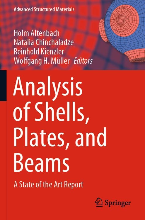 Produktbild: Analysis of Shells, Plates, and Beams