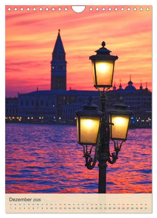 Produktbild: F&uuml;r immer Dein Venedig (Wandkalender 2026 DIN A4 hoch), CALVENDO Monatskalender