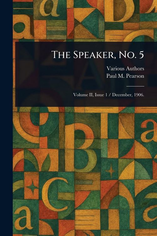 Produktbild: The Speaker, No. 5
