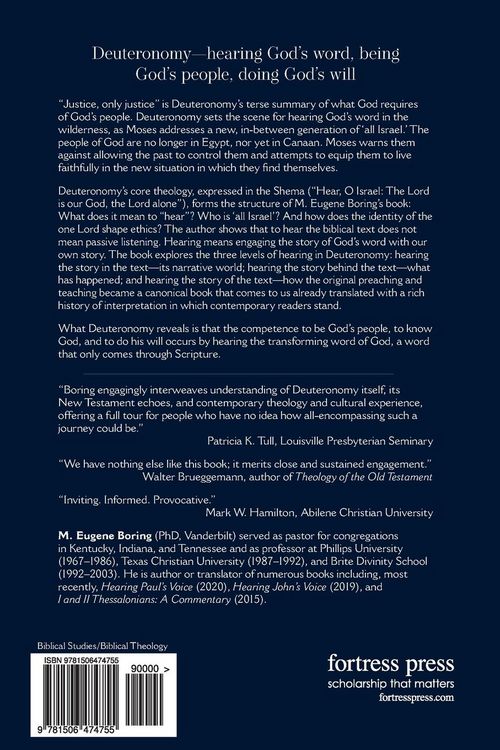 Produktbild: Deuteronomy for the Church