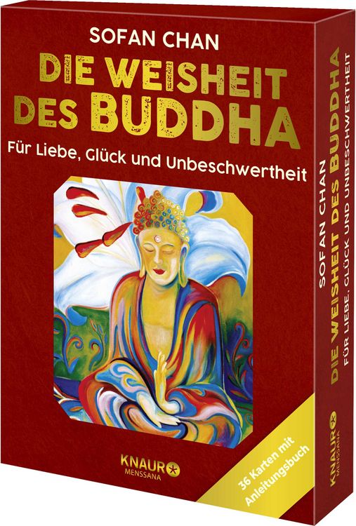 Produktbild: Die Weisheit des Buddha f&uuml;r Liebe, Gl&uuml;ck und Unbeschwertheit