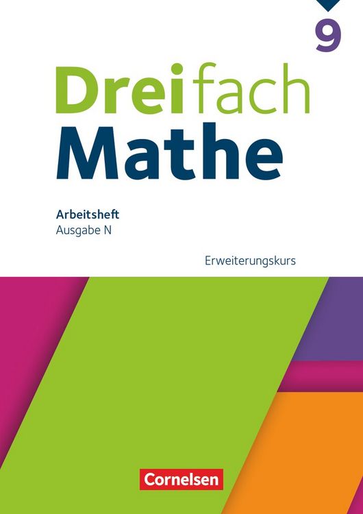 Produktbild: Dreifach Mathe - Ausgabe N - 9. Schuljahr