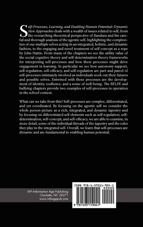 Produktbild: Self-Processes, Learning, and Enabling Human Potential