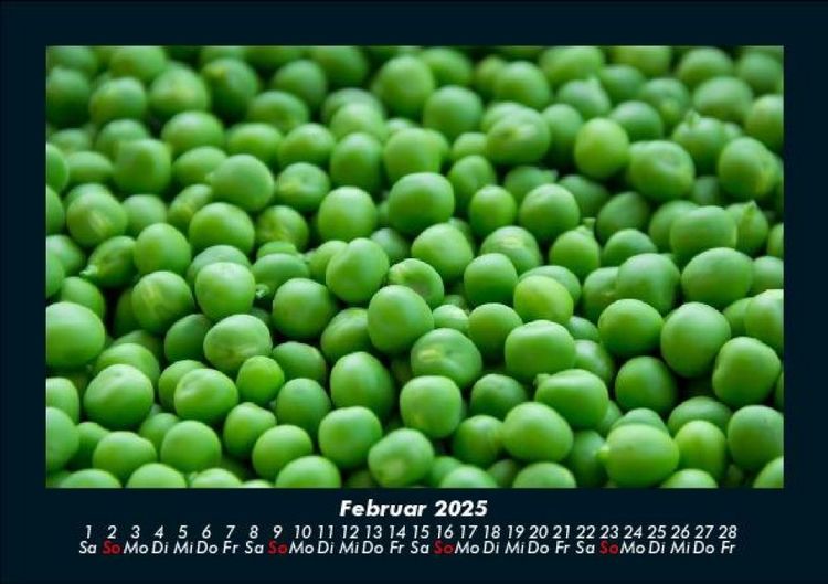 Produktbild: Gem&uuml;sekalender 2025 Fotokalender DIN A5