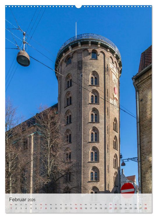 Produktbild: KOPENHAGEN Idylle und Historie (Wandkalender 2026 DIN A2 hoch), CALVENDO Monatskalender