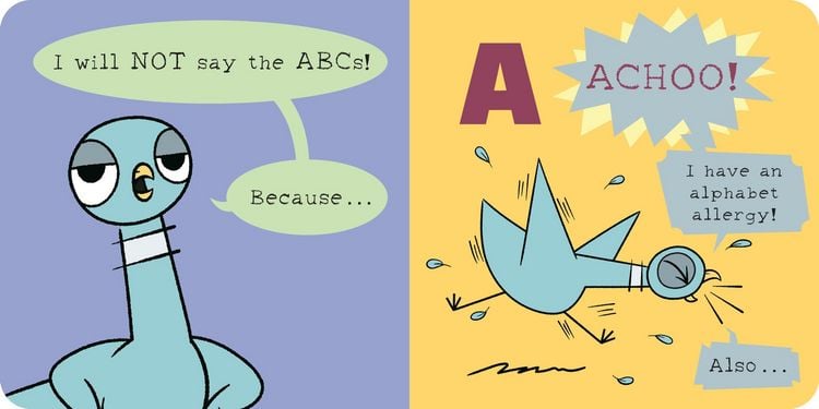 Produktbild: The Pigeon WON'T Say the ABCs!