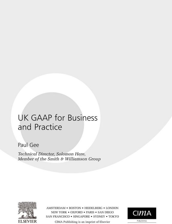 Produktbild: UK GAAP for Business and Practice