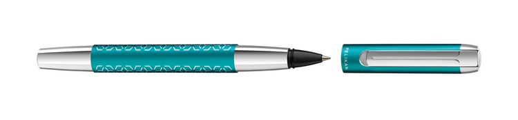 Produktbild: Pelikan Tintenroller Roller Pura&reg; R40 im G25 Geschenk-Etui, T&uuml;rkis