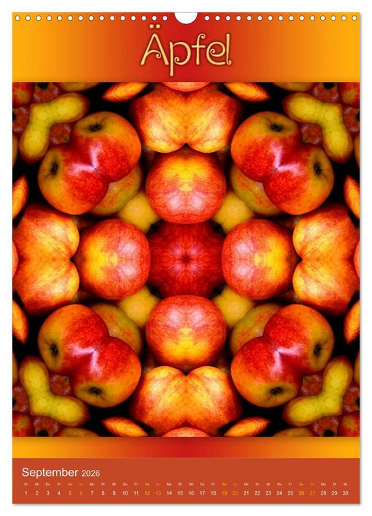 Produktbild: Kulinarische Mandalas (Wandkalender 2026 DIN A3 hoch), CALVENDO Monatskalender
