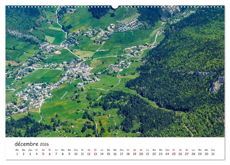 Produktbild: Les Hauts du Vercors (Calendrier mural 2026 DIN A2 vertical), CALVENDO calendrier mensuel