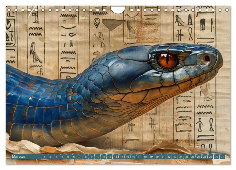 Produktbild: Papyrus-Propheten - KI-Enth&uuml;llungen aus der Vergangenheit (Wandkalender 2026 DIN A4 quer), CALVENDO Monatskalender