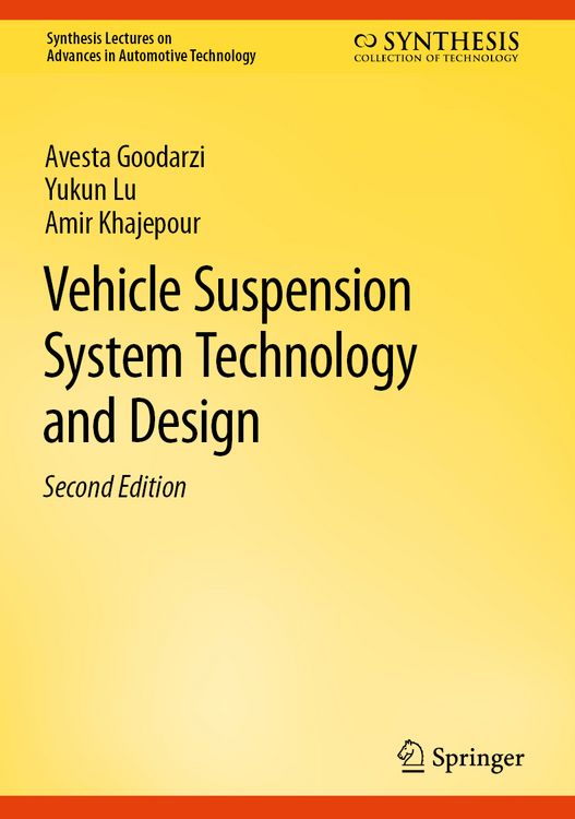Produktbild: Vehicle Suspension System Technology and Design