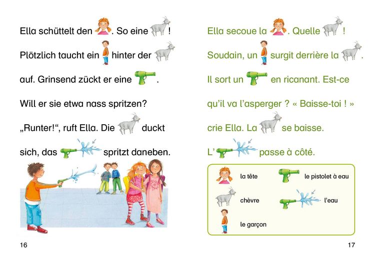 Produktbild: Bildermaus - Mit Bildern Franz&ouml;sisch lernen - Schulgeschichten - Histoires d'&eacute;cole