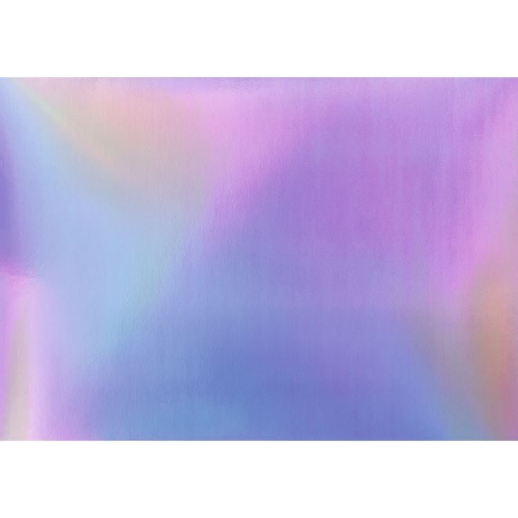 Produktbild: Folia Magic Rainbow 12 Blatt irisierendes Bastelpapier 24 x 34 cm, 120 & 250 g/m&sup2;