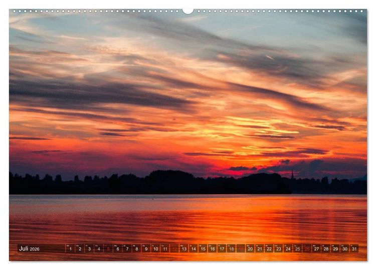 Produktbild: Bodensee Tr&auml;ume (Wandkalender 2026 DIN A2 quer), CALVENDO Monatskalender