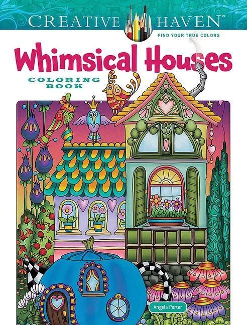 Produktbild: Creative Haven Whimsical Houses Coloring Book