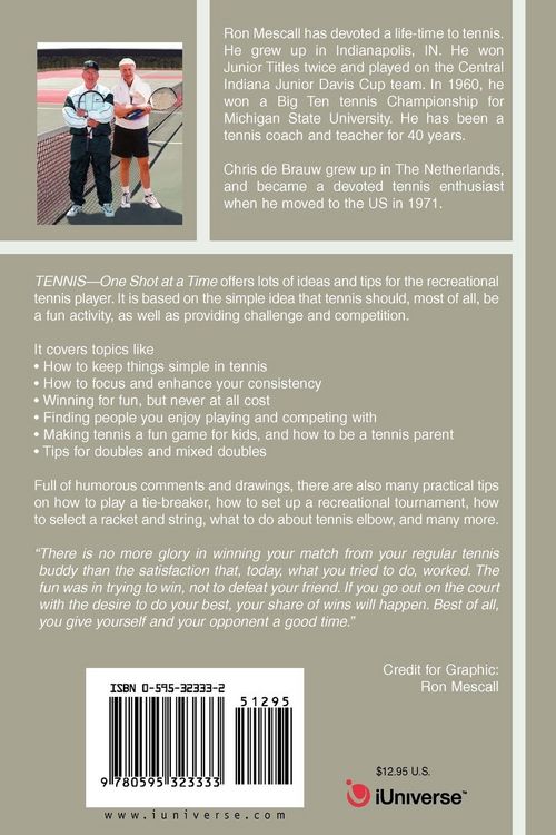 Produktbild: TENNIS--One Shot at a Time
