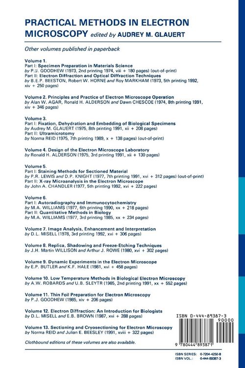 Produktbild: Cytochemical Staining Methods for Electron Microscopy