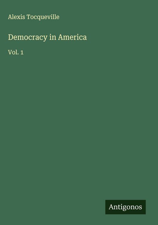 Produktbild: Democracy in America