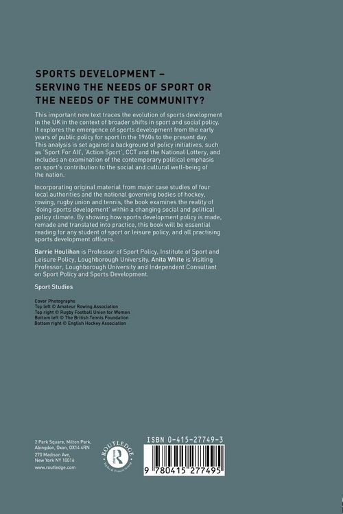 Produktbild: The Politics of Sports Development