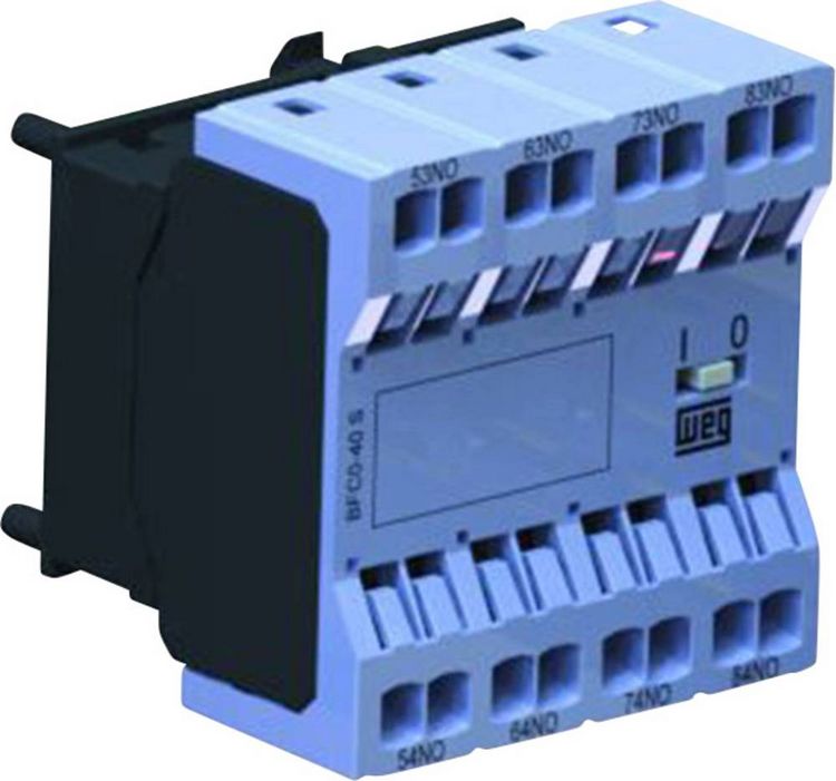 Produktbild: WEG BFC0-31S Hilfsschalterblock Passend f&uuml;r Marke (Relais): Weg 1St.