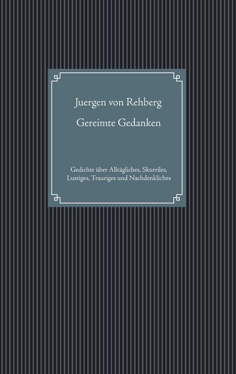 Produktbild: Gereimte Gedanken