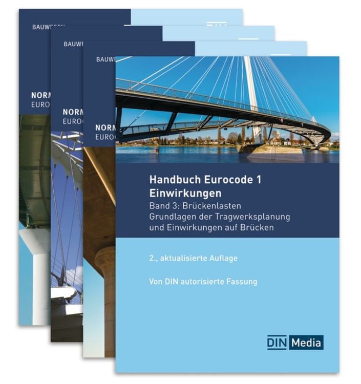 Produktbild: Handbücher Eurocode 1 bis 4: Brücken