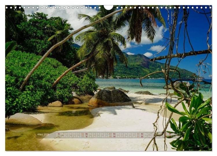 Produktbild: Seychellen - Inselparadiese Mah&eacute; La Digue Praslin (Wandkalender 2026 DIN A3 quer), CALVENDO Monatskalender