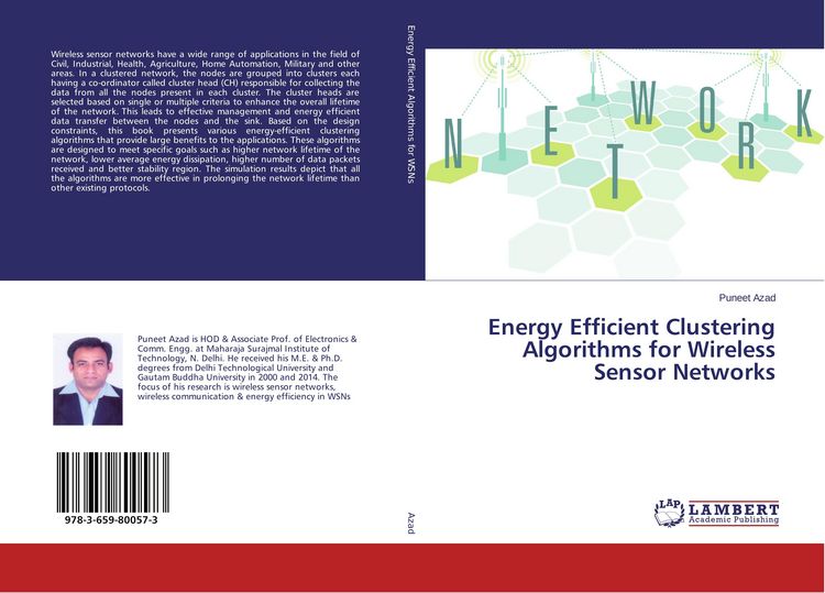 Produktbild: Energy Efficient Clustering Algorithms for Wireless Sensor Networks