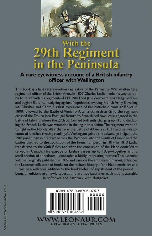 Produktbild: With the 29th Regiment in the Peninsula & the 60th Rifles in Canada, 1807-1832