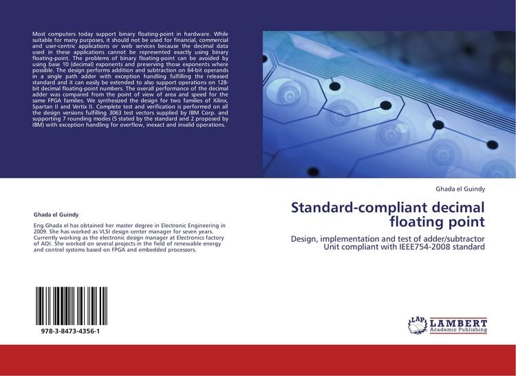 Produktbild: Standard-compliant decimal floating point