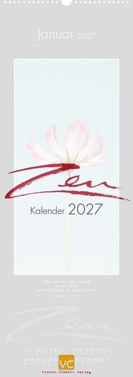 Produktbild: Zen-Kalender 2027