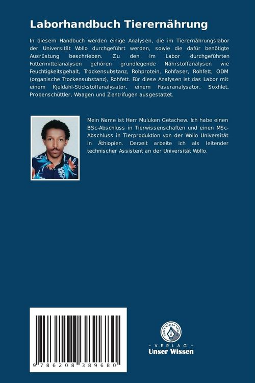 Produktbild: Laborhandbuch Tierern&auml;hrung