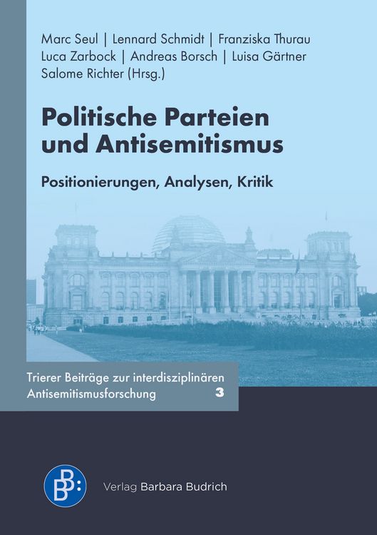 Produktbild: Politische Parteien und Antisemitismus