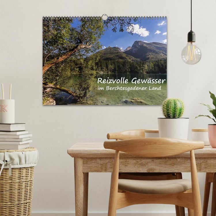Produktbild: Reizvolle Gew&auml;sser im Berchtesgadener Land (Wandkalender 2026 DIN A3 quer), CALVENDO Monatskalender