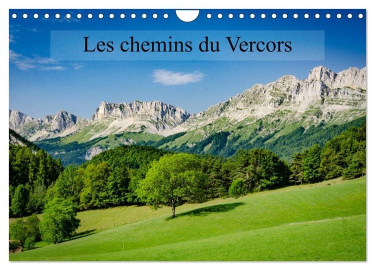 Produktbild: Les chemins du Vercors (Calendrier mural 2026 DIN A4 vertical), CALVENDO calendrier mensuel