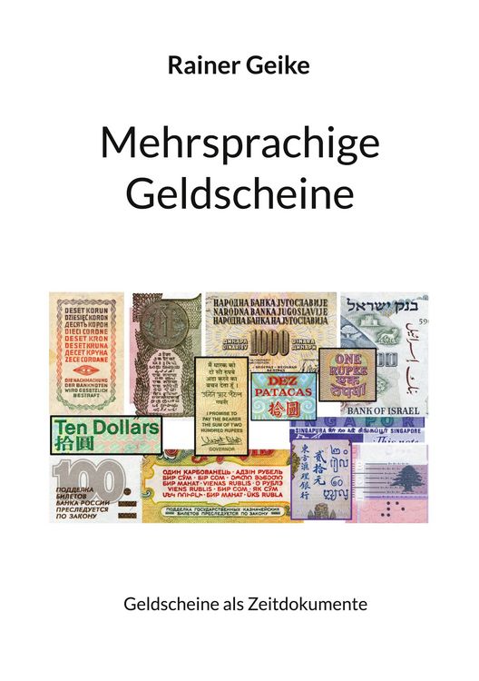 Produktbild: Mehrsprachige Geldscheine
