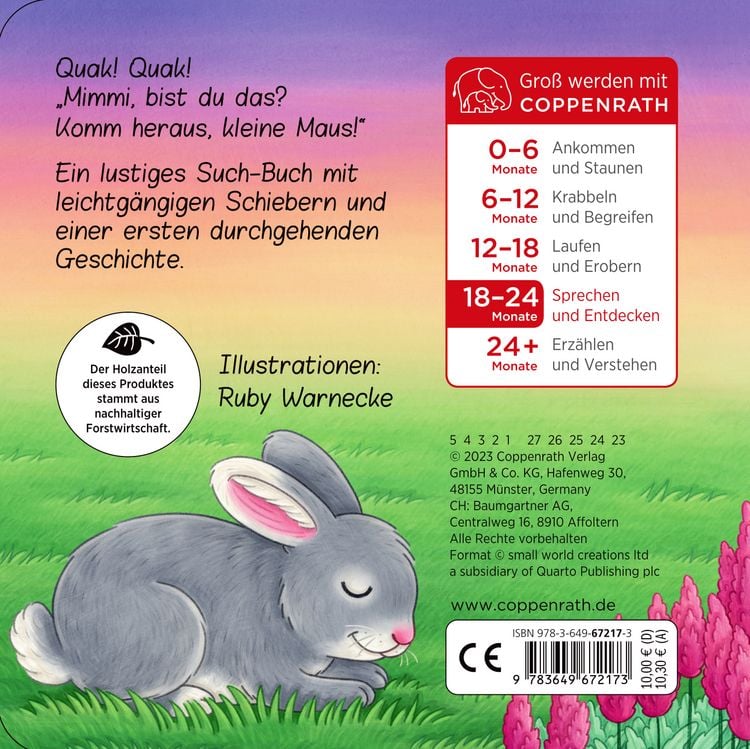 Produktbild: Komm heraus, kleine Maus!: Bist du im Garten?