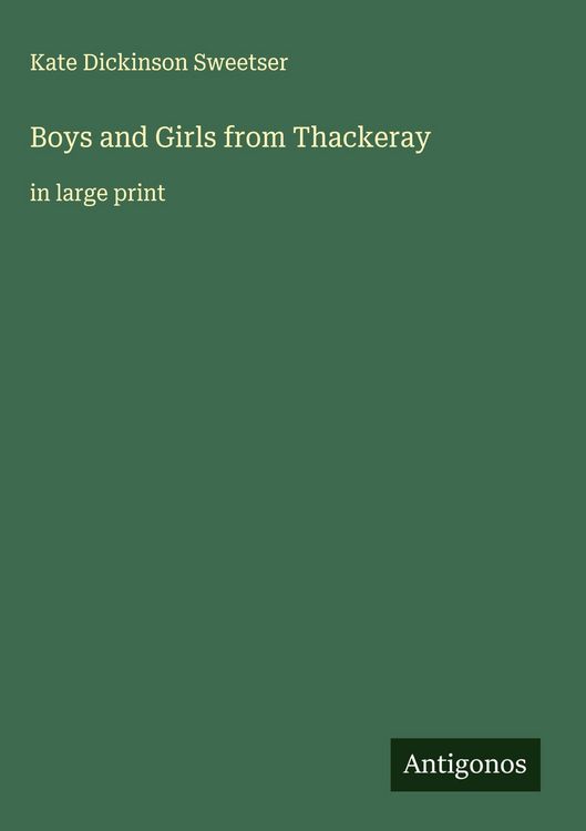 Produktbild: Boys and Girls from Thackeray