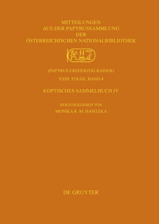Produktbild: Koptisches Sammelbuch IV