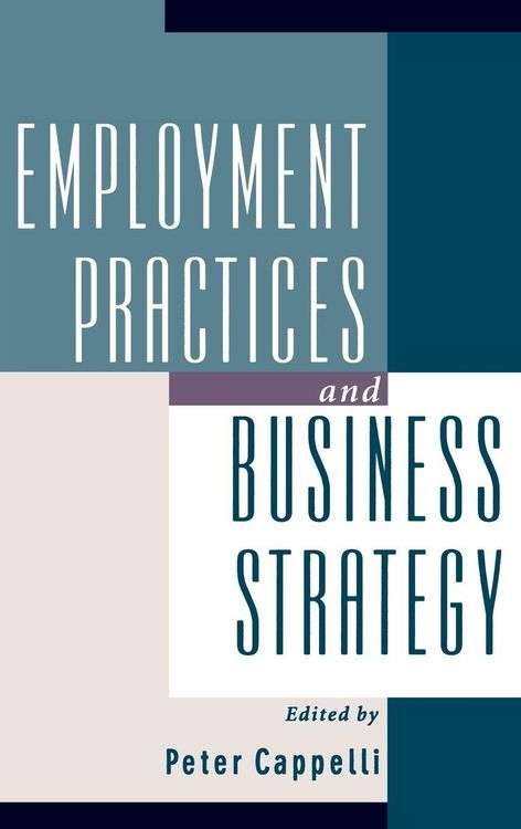 Produktbild: Employment Practices and Business Strategy